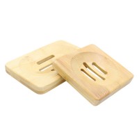 Custom anti slip foot pad kitchen bathroom eco friendly new design bamboo shower soap holder